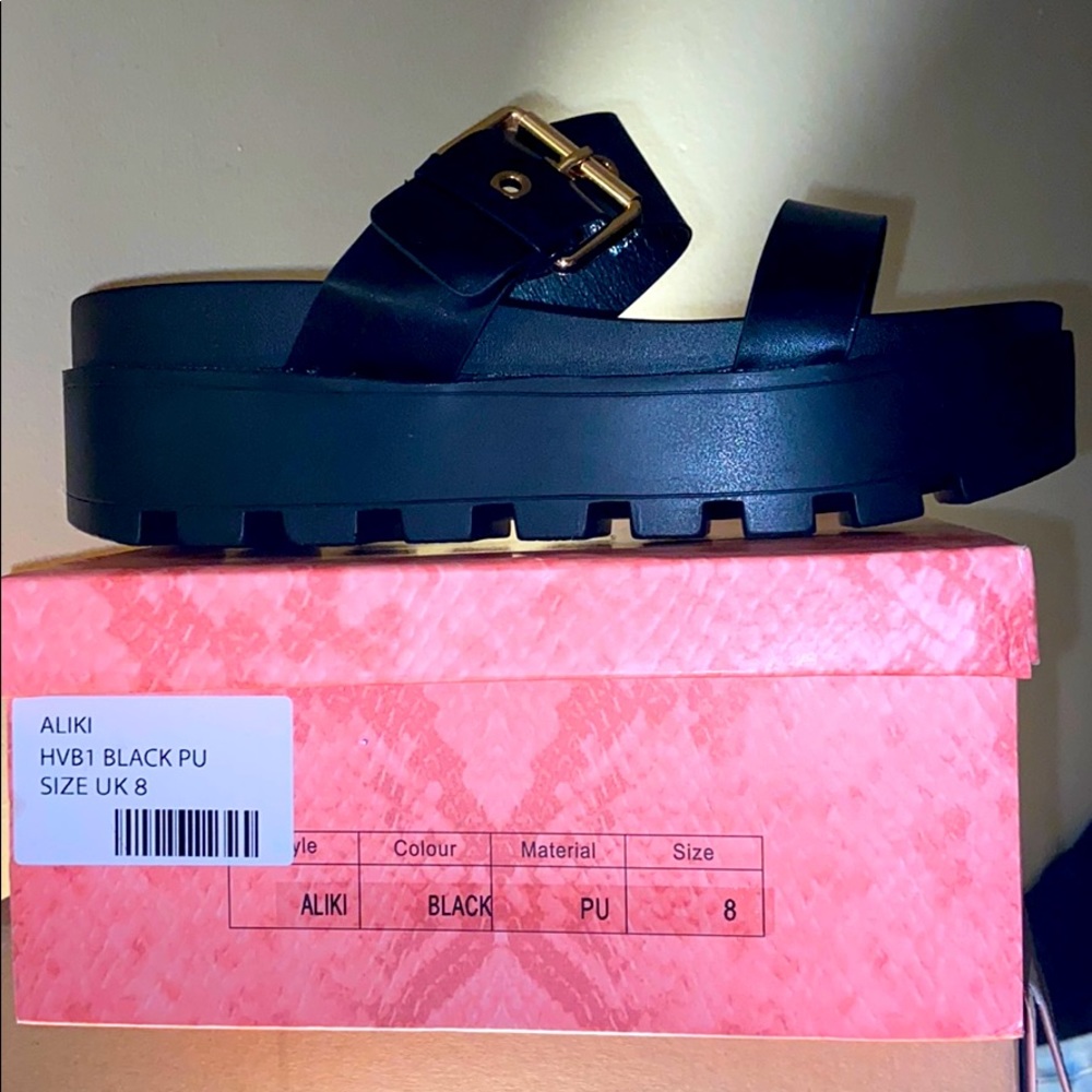 Ego platform sandals